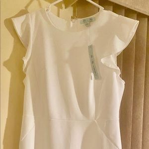 NWT white dress from She & Sky. size Large